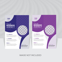 CREATIVE PROFESSIONAL BUSINESS FLYER DESIGN IN VECTOR.