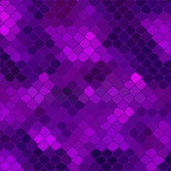 Purple background consisting of pebbles. Vector template in polygonal style. eps 10