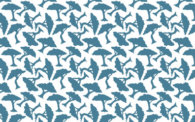 abstract single color Hand drawn collage background with vector and traditional fabric pattern