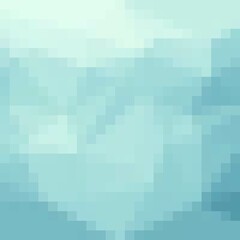 Fototapeta na wymiar Blooming pixel template. Light blue pixel background. Vector illustration for your graphic design.Vector illustration for your graphic design. eps 10