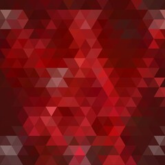 Obraz premium Abstract vector geometric background. template for presentation, advertising, banner, cover and more. Red triangle. eps 10
