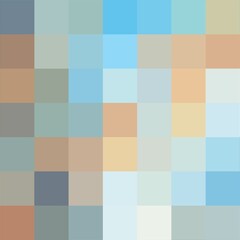 Pixel pattern. Vector colored pixel art background. eps 10