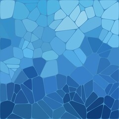 Obraz na płótnie Canvas Background from blue pebbles. Presentation template. Design element. eps 10