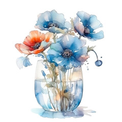 Watercolor Poppies,transparent png,Ai