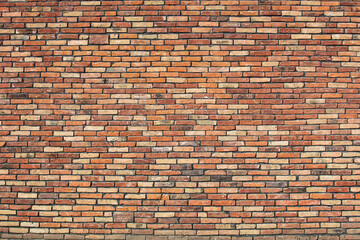 Red brick wall textured background