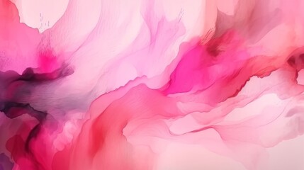 Red Marble Texture Background, Abstract Watercolor Artistic Backdrop, Generative AI