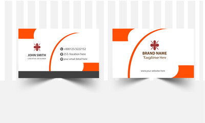 	
creative modern name card and business card
