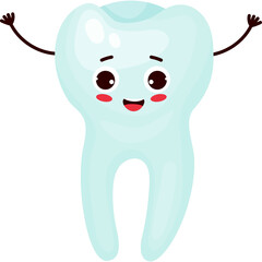 cute  character organ Tooth