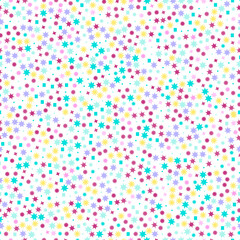 seamless pattern with stars and dots
