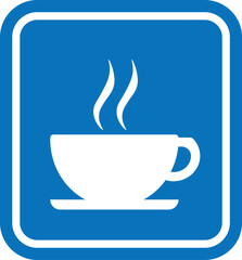 Coffee cup icon symbol
