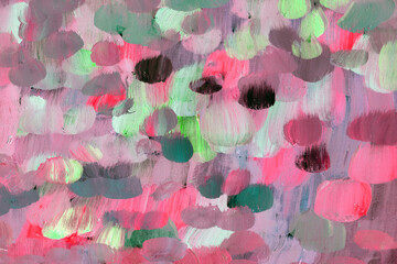 Pink green acrylic oil painting texture