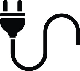 Electric plug icon