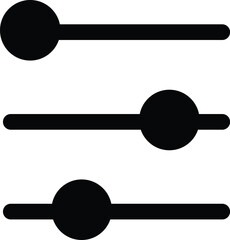 Equalizer Icon, Gaming Sign, Editing Icon, Multimedia Sign