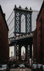 Nice view of the Empire State at Dumbo