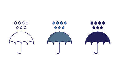 Umbrella vector icon