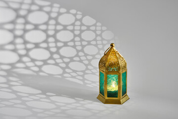 Islamic background with ramadan lantern, hollydays background.