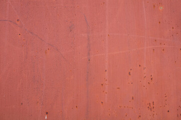 vintage surface, red rusty metal texture  background