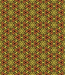 Multi color seamless abstract pattern. Background and backdrop. Multi Colored. Colorful ornamental design. Colored mosaic ornaments. Vector graphic illustration. EPS10.