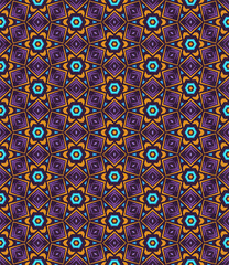 Multi color seamless abstract pattern. Background and backdrop. Multi Colored. Colorful ornamental design. Colored mosaic ornaments. Vector graphic illustration. EPS10.