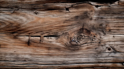 Naklejka premium Wood texture background. Generative AI