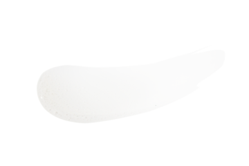 beautiful flowing smeared drop texture of transparent gel. no background. PNG