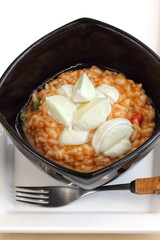 caprese risotto