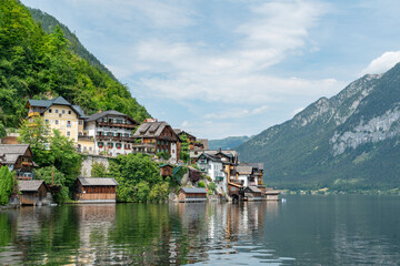 Fototapeta premium Summer in Austria, visit Hallstatt