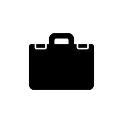 Briefcase icon vector. Portfolio vector icon. suitcase icon