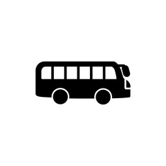 Bus icon vector. bus vector icon