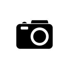 Camera Icon in trendy flat style isolated. Camera symbol web site design