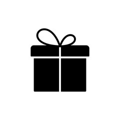 Gift icon vector. gift box icon. birthday gift