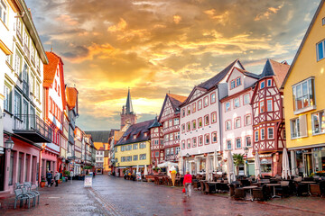 Markt, Wertheim, Deutschland 