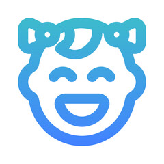 baby girl laugh