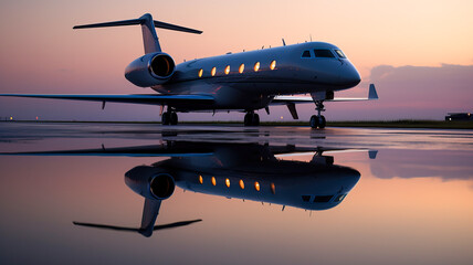Private  luxury business jet Gulfstream Aerospace G550