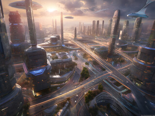 Future City illustration