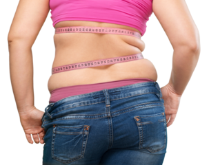 Female can not wearing her jeans anymore