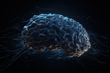 Energy of mind of the brain. Generative AI.