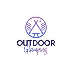 Outdoor emblem logo