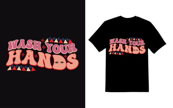 Best Wavy Retro Vintage Typography t Shirt Design vector groovy t shirt design gymnastic t shirt design