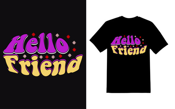 Best Wavy Retro Vintage Typography t Shirt Design vector groovy t shirt design gymnastic t shirt design