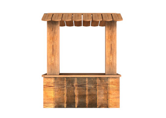 Booth stand 3d design