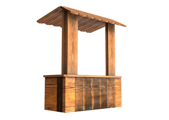 Booth stand 3d design