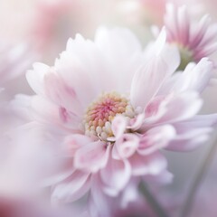 close up of pink daisy flowers.