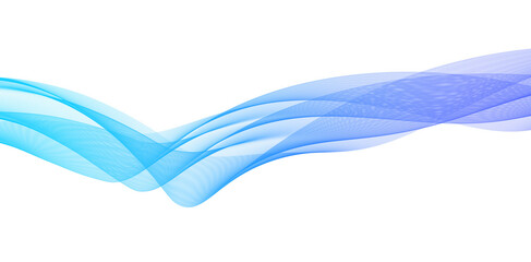 Wave lines smooth curve flowing dynamic colorful spectrum. Technology and Digital concept