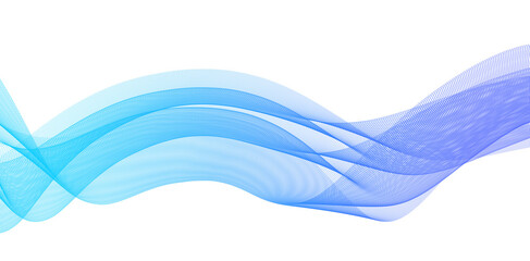 Wave lines smooth curve flowing dynamic colorful spectrum. Technology and Digital concept