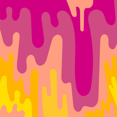 Colorful Groovy background design concept, abstract background