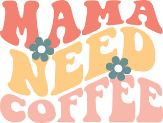 Retro Mom Svg, Retro Mom, Mom Svg Design, Mother's Day Design, Sublimation
