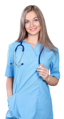 Young female healthcare worker