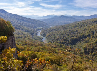 the beginning of autumn, nature walks, cuesta and panoramic views of the mountains, hiking trails...
