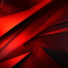 abstract red background with triangles.